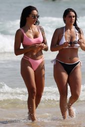 Vanessa Sierra and Sonya Mefaddi on Bondi Beach 10/31/2019