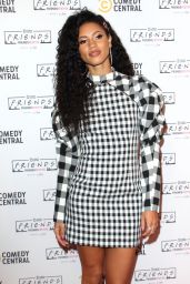 Vick Hope – Comedy Central Friends Festive Exhibition Launch in London 11/28/2019