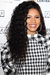 Vick Hope – Comedy Central Friends Festive Exhibition Launch in London 11/28/2019