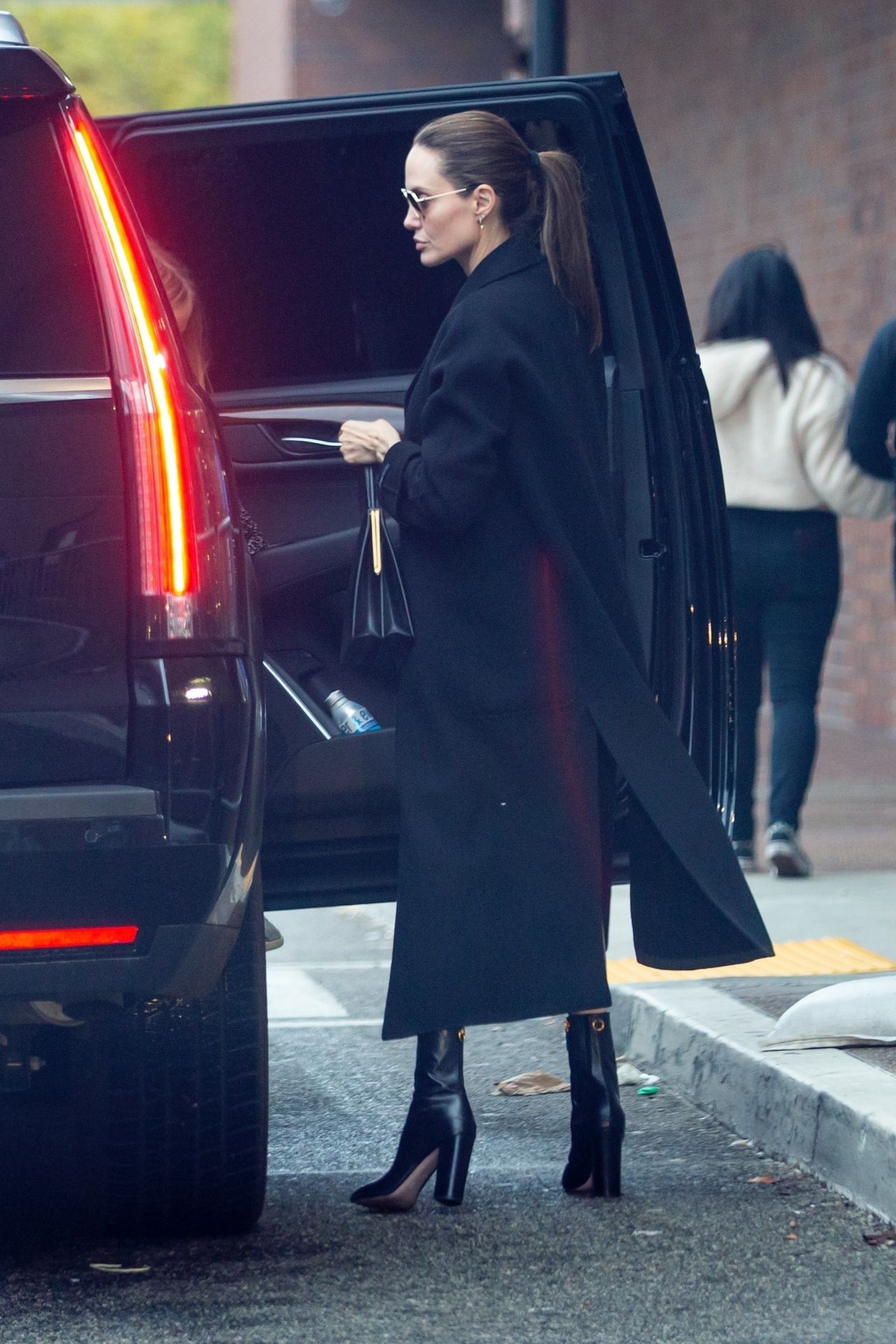 Angelina Jolie - Last-Minute Christmas Shopping in LA 12/23/2019 ...