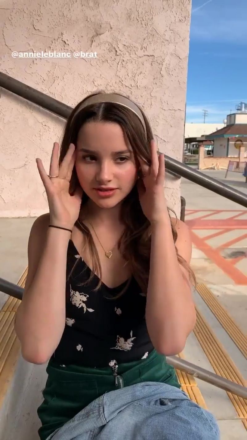 Annie Leblanc Social Media 12102019 • Celebmafia 