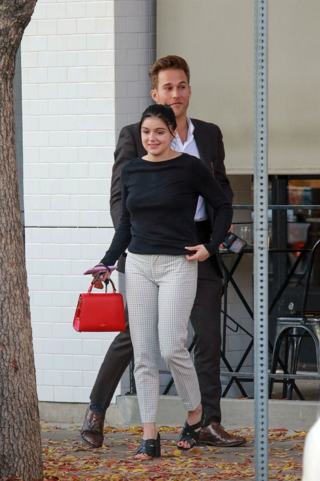 Ariel Winter and Luke Benward - Outside Joan's on Third in Studio City