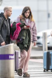 Bella Thorne in Travel Outfit - Catching a Flight out of London 12/03/2019