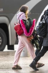 Bella Thorne in Travel Outfit - Catching a Flight out of London 12/03/2019