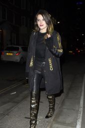 Bella Thorne Night Out Style - London 12/02/2019