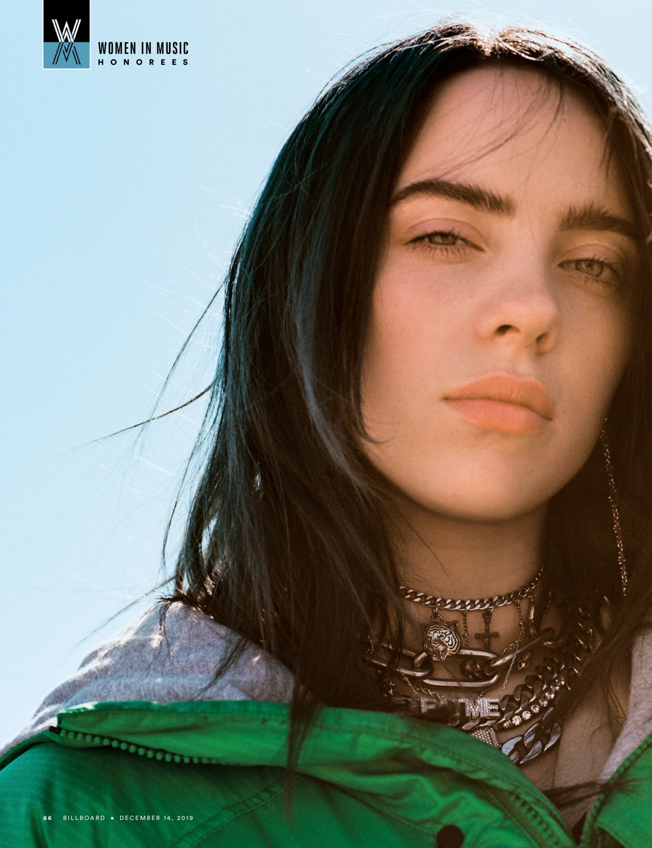 Billie Eilish - Billboard Magazine 12/14/2019 Issue • CelebMafia