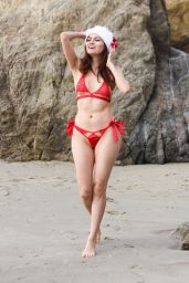 Blanca Blanco in a Bikini - Photoshoot on Matador State Beach in Malibu 12/18/2019