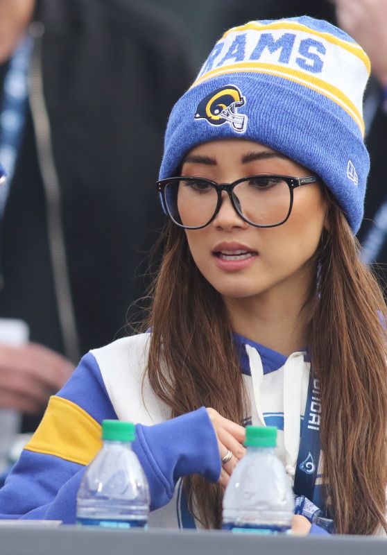 Brenda Song - Los Angeles Rams Game in LA 12/29/2019