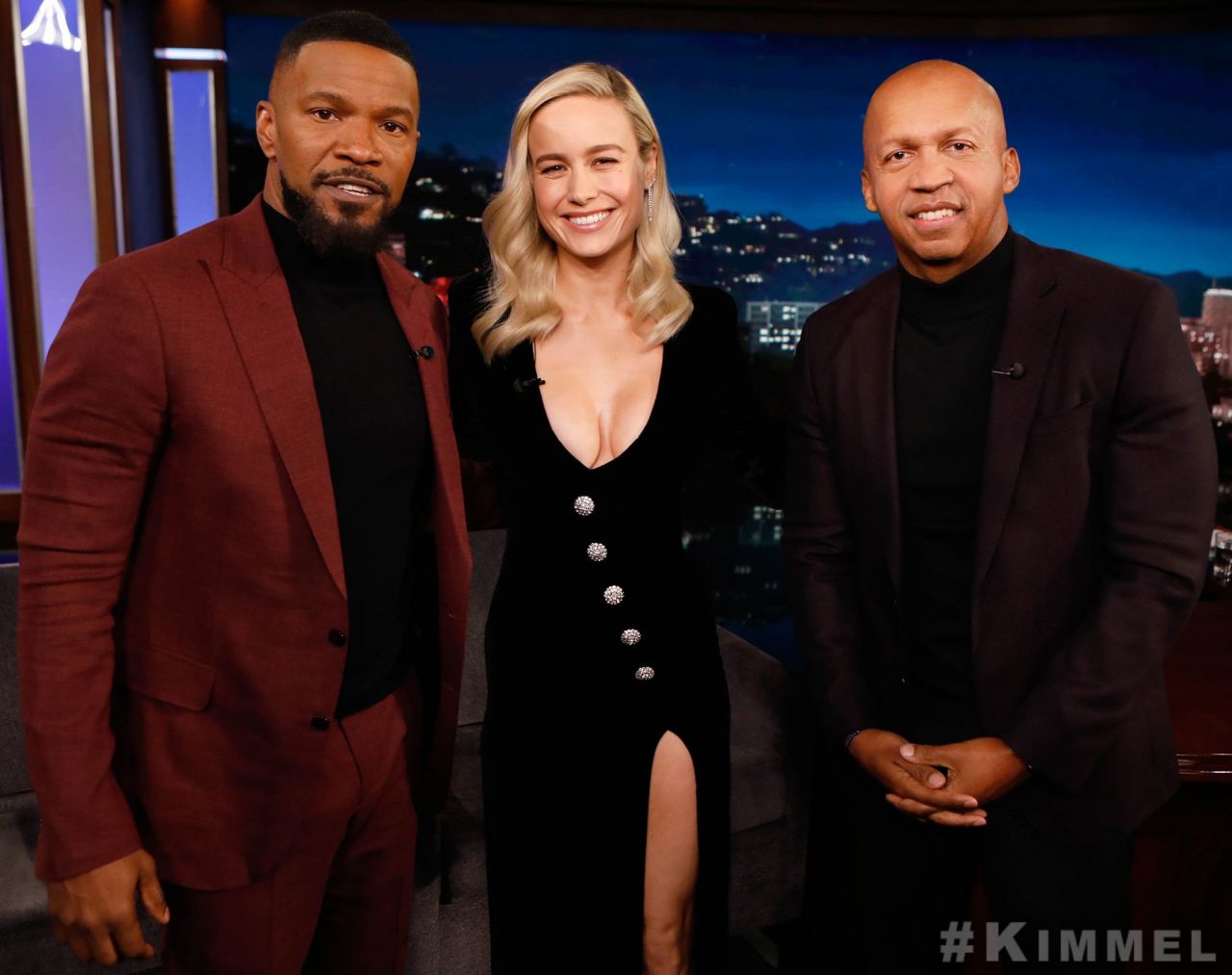 Brie Larson - Jimmy Kimmel Live in Los Angeles 12/17/2019 • CelebMafia