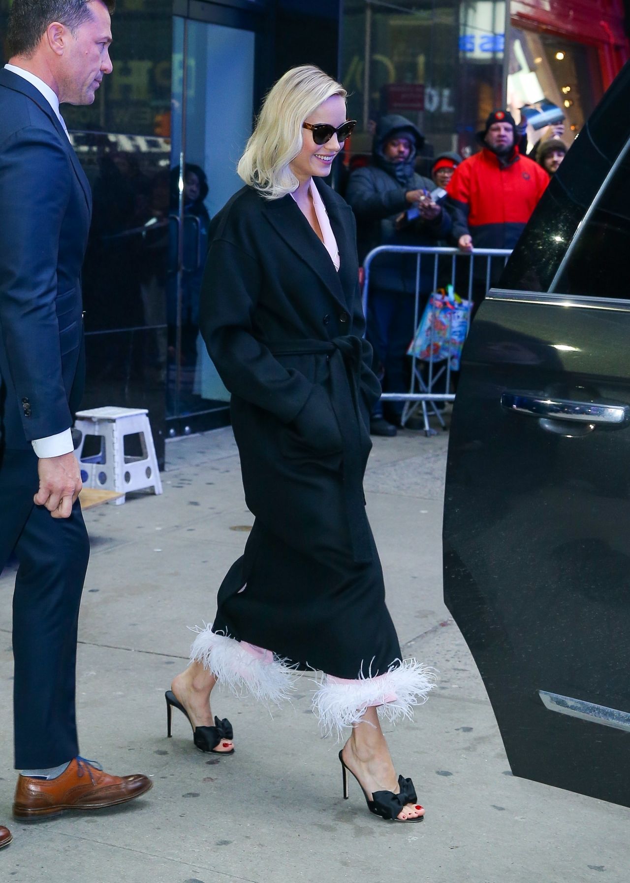 Brie Larson - Leaving GMA in New York 12/16/2019 • CelebMafia