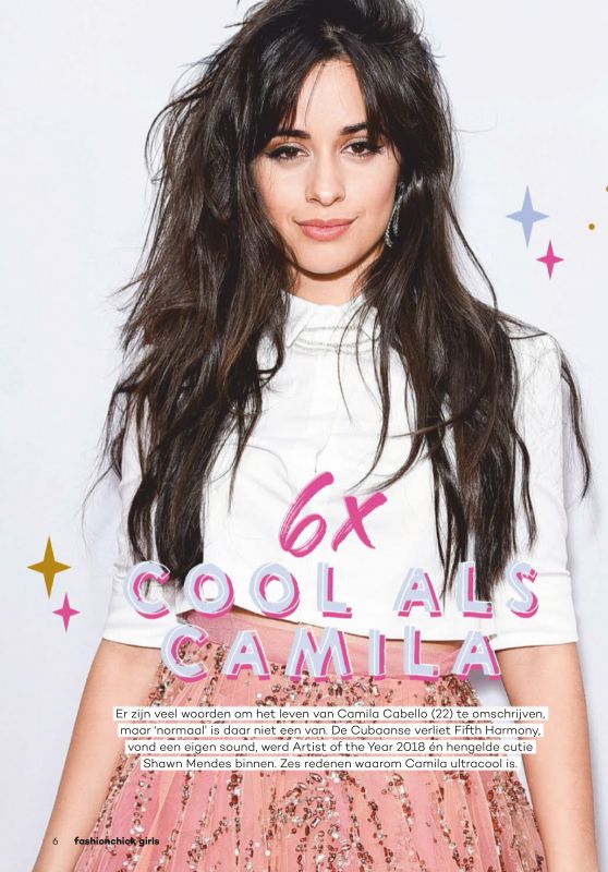 Camila Cabello - Fashionchick Girls December 2019 Issue