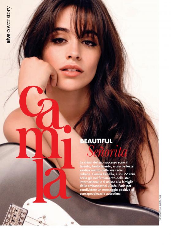 Camila Cabello - Rêve Magazine Decmber 2019 January 2020 Issue
