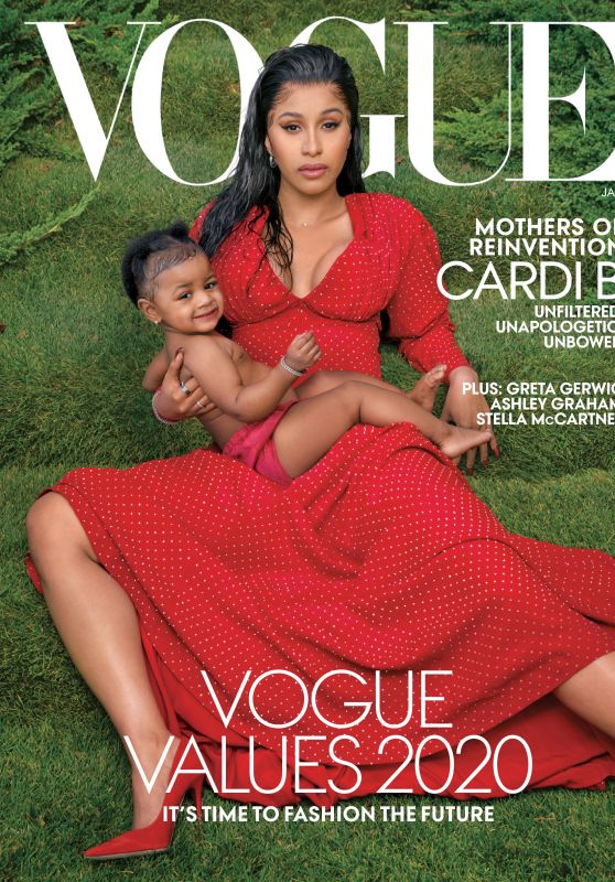 Cardi B - Vogue Magazine January 2020 Issue