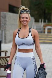 Christine McGuinness - Leaving the Gym 12/23/2019