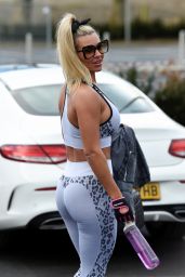 Christine McGuinness - Leaving the Gym 12/23/2019