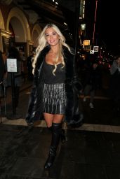Christine McGuinness - Thriller Live at the Lyric Theatre in London 12/11/2019