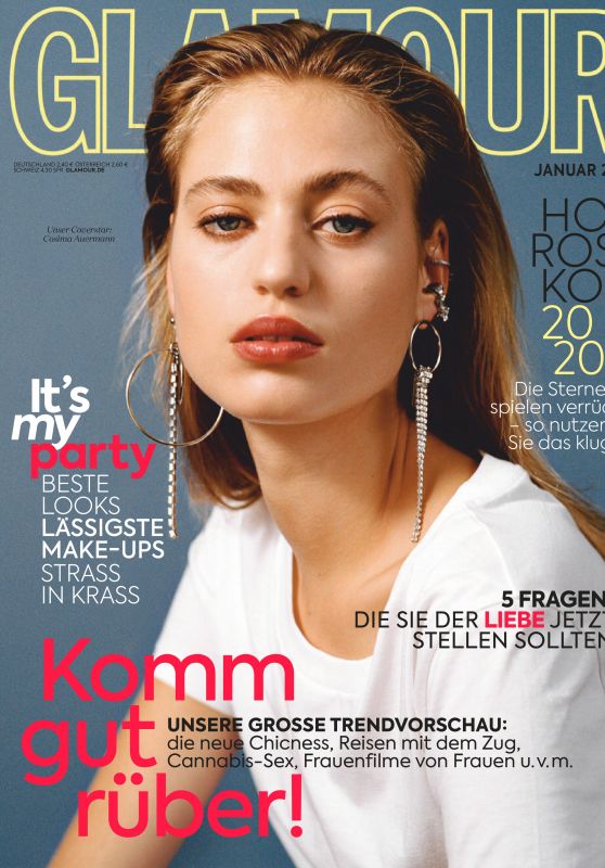 Cosima Auermann - Glamour Germany January 2020 Issue