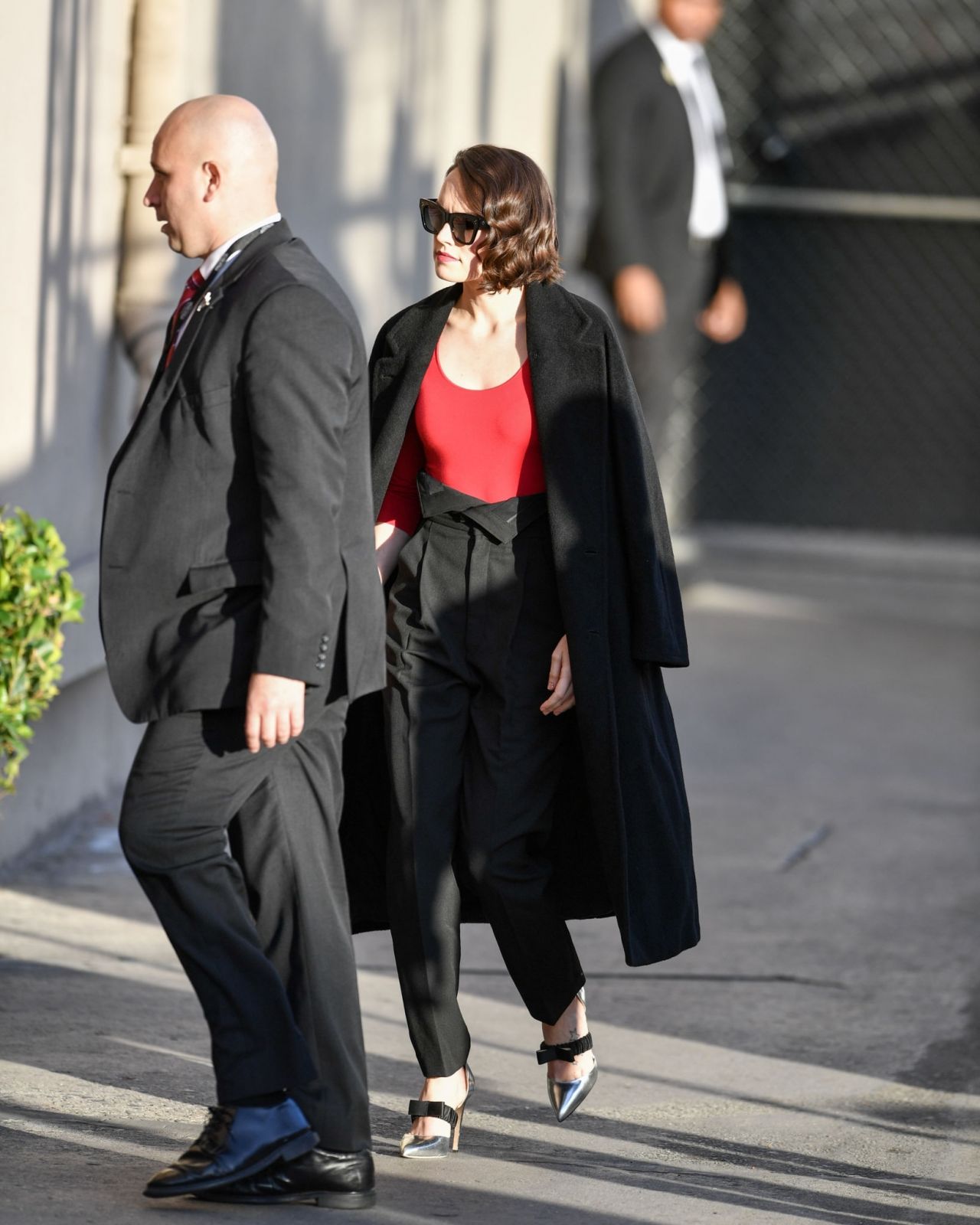 Daisy Ridley - Arriving on Jimmy Kimmel Live in LA 12/16/2019 • CelebMafia