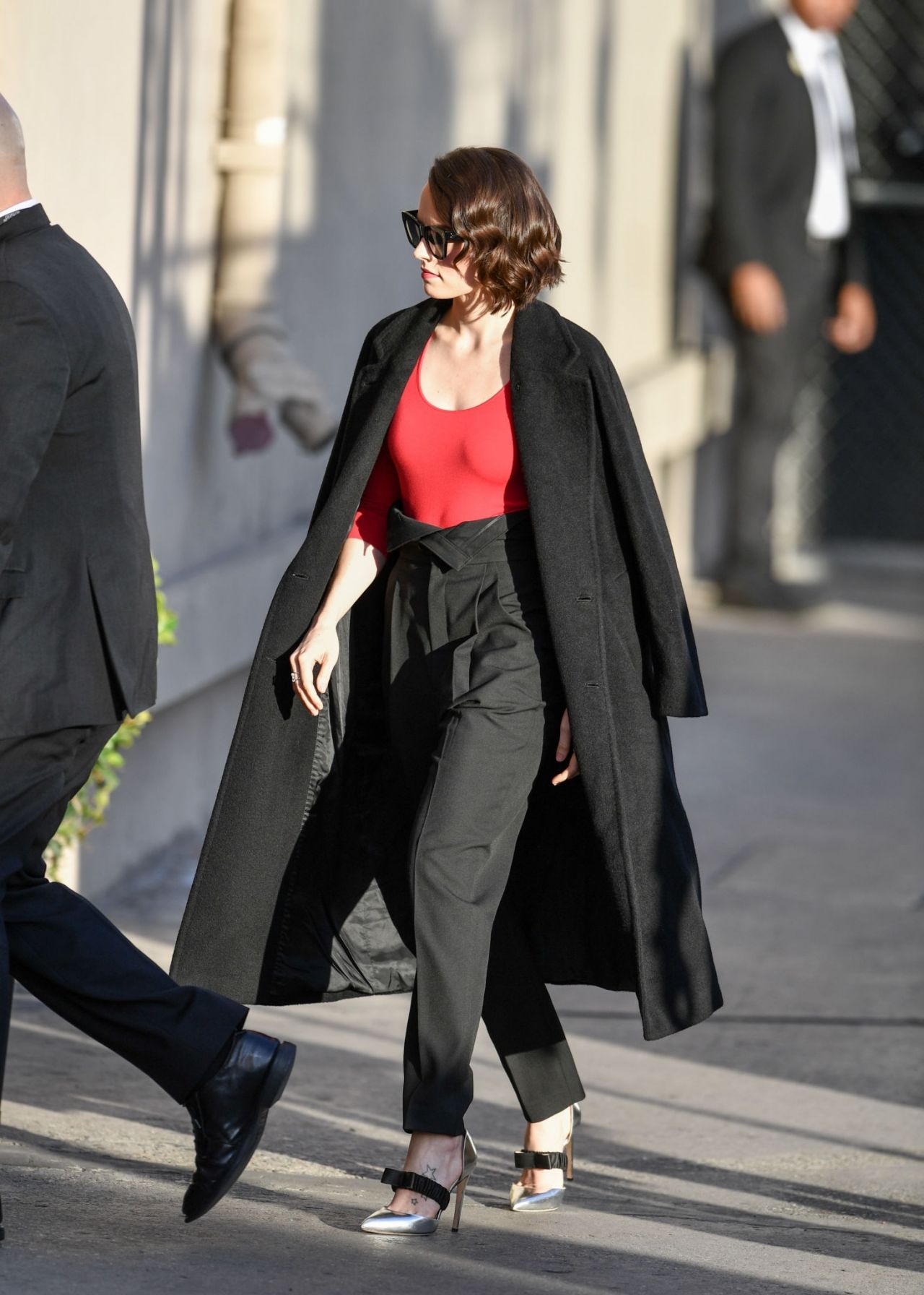 Daisy Ridley - Arriving on Jimmy Kimmel Live in LA 12/16/2019 • CelebMafia