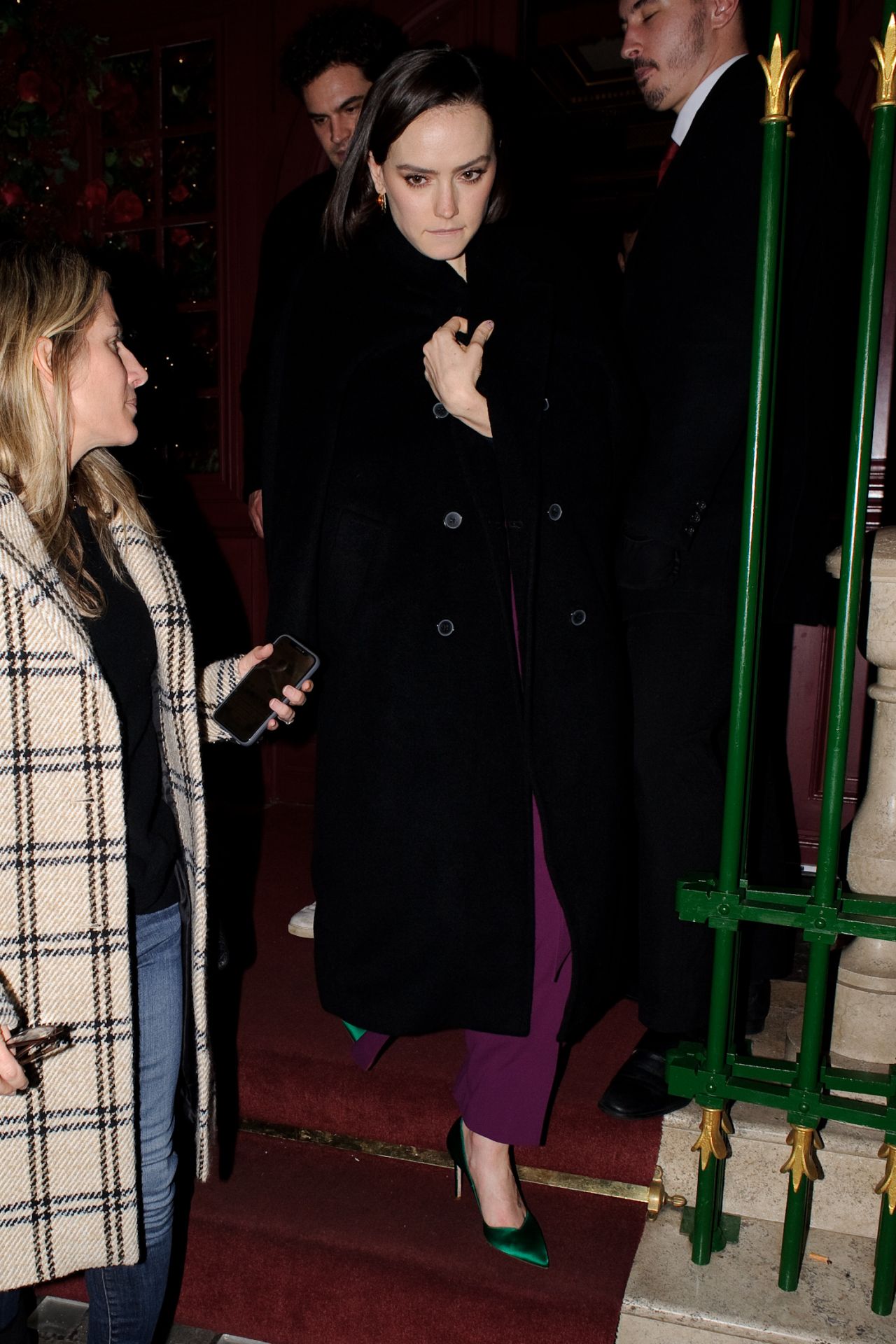 Daisy Ridley - Leaving Park Chinois Restaurant in London 12/19/2019