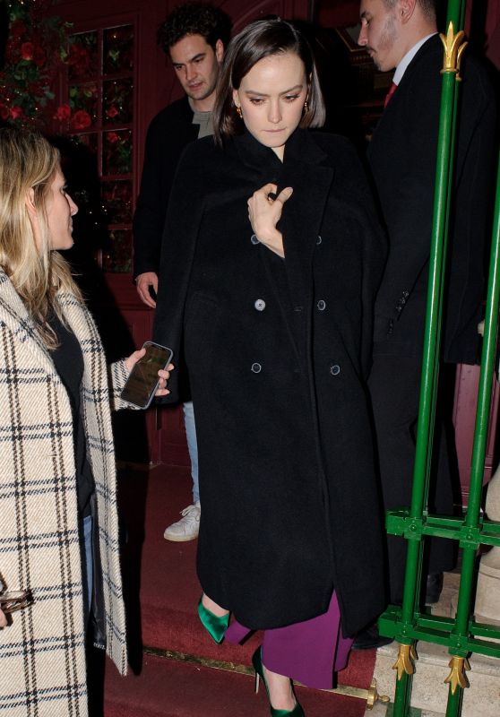 Daisy Ridley - Leaving Park Chinois Restaurant in London 12/19/2019