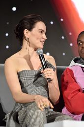 Daisy Ridley - "Star Wars: The Rise of Skywalker" Press Conference in Pasadena