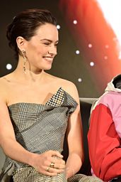 Daisy Ridley - "Star Wars: The Rise of Skywalker" Press Conference in Pasadena