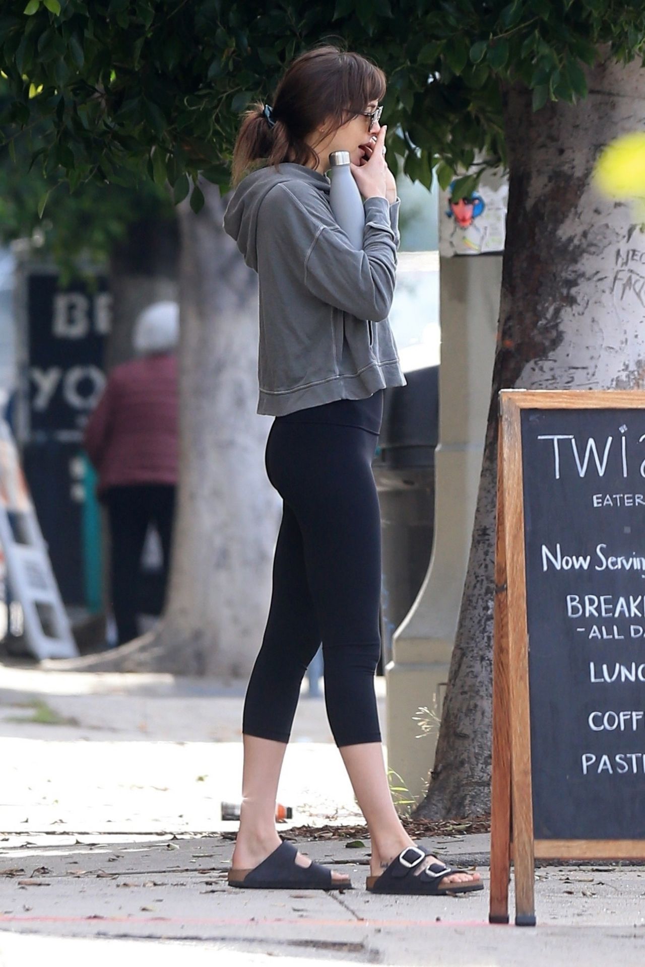 Dakota Johnson - Outside a Yoga Class in Studio City 12/10/2019