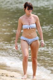 Davina McCall in a Bikini - December 2019