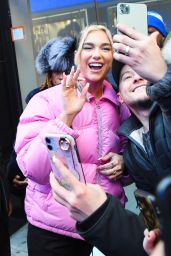 Dua Lipa Greets Her Fans in NYC 12/20/2019