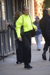Dua Lipa Street Style - Leaves Her Apartment in NYC 12/21/2019