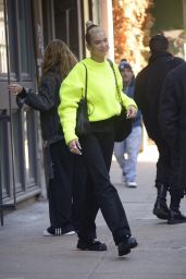 Dua Lipa Street Style - Leaves Her Apartment in NYC 12/21/2019
