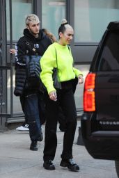 Dua Lipa Street Style - Leaves Her Apartment in NYC 12/21/2019