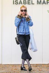 Emma Roberts - Shopping on Melrose Place in Beverly Hills 12/20/2019