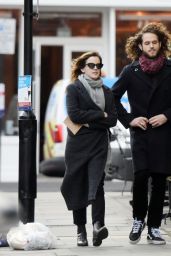 Emma Watson Winter Street Stye - London 12/18/2019