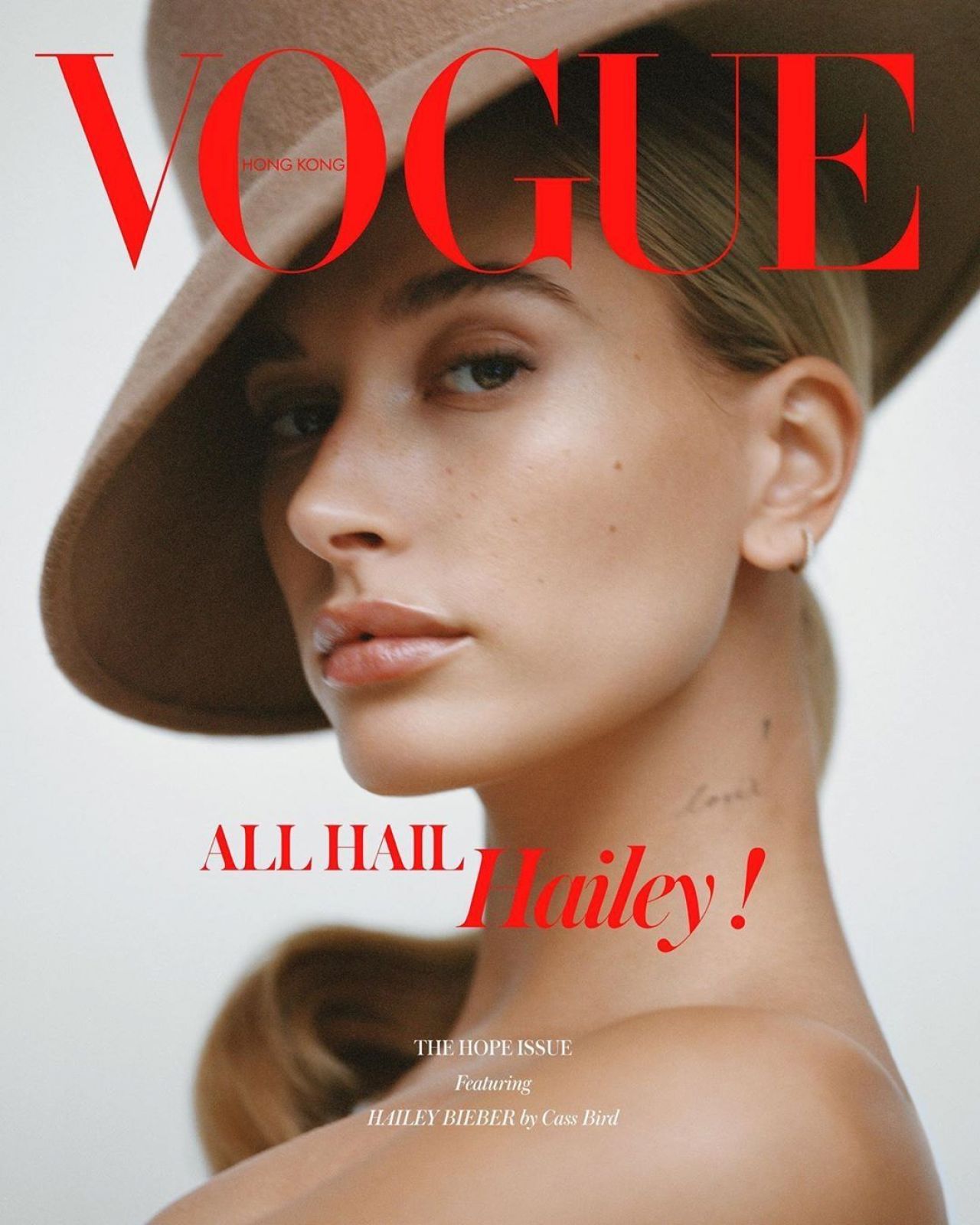 Hailey Rhode Bieber - Vogue Hong Kong Magazine December 2019 • CelebMafia