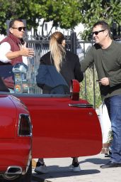 Jennifer Lopez and Alex Rodriguez - Real Estate Shopping in Hollywood 12/29/2019