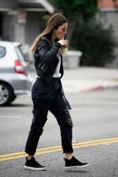 Jessica Biel Street Style - Running Errands in LA 12/03/2019