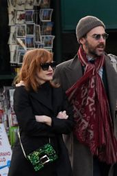 Jessica Chastain and Her Husband Gian Luca Passi - Venice 12/30/2019