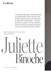 Juliette Binoche - Psychologies France January 2020 Issue