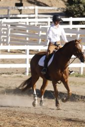 Kaley Cuoco - Horseback Riding in LA 12/23/2019