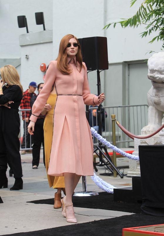 Karen Gillan - Kevin Hart Hand and Footprints Ceremony in Hollywood 12/10/2019