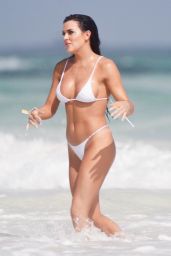 Kelsie Jean Smeby a in Bikini on the beaches of Tulum 12/30/2019