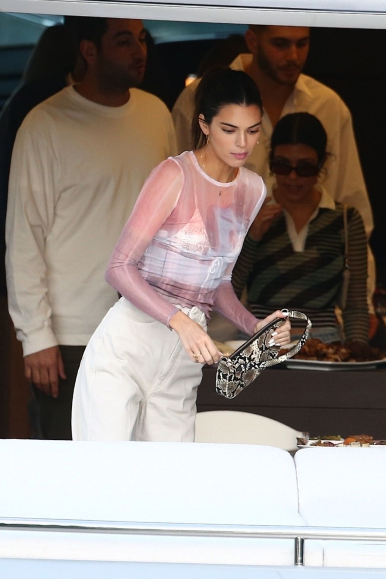 Kendall Jenner And Bella Hadid David Grutmans Yacht In