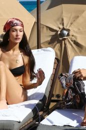 Kendall Jenner and Bella Hadid in Bikinis - Beach in Miami 12/04/2019