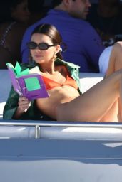 Kendall Jenner in a Red Bikini 12/06/2019