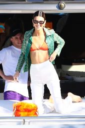 Kendall Jenner in a Red Bikini 12/06/2019