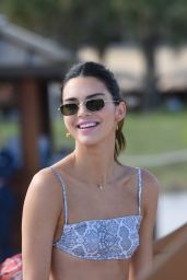 Kendall Jenner in Bikinis at the Beach in Miami 12/04/2019