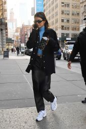 Kendall Jenner Street Style - New York City 12/12/2019