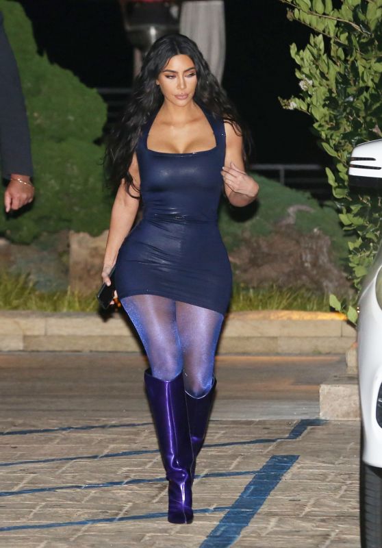 Kim Kardashian - Arrives at Nobu in Malibu 12/17/2019
